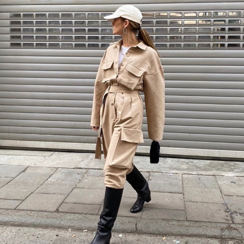 Frankie ship Linda cargo jumpsuit NWT